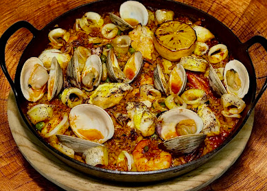 The Pulperia signature dishes Churros
Half Chicken
Seafood Paella